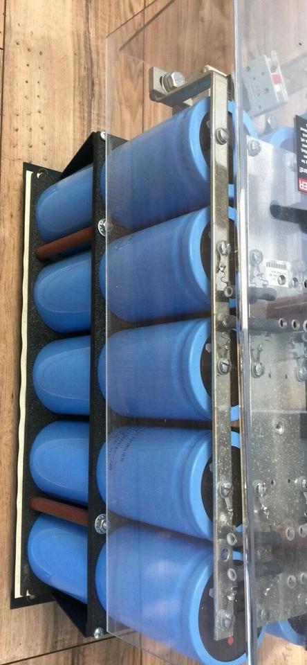 BANCO CONDENSADOR CORNELL DUBILIER 918629 400VDC Foto 4 de 4