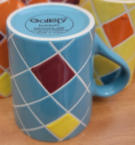 Tabletops Gallery BALDWIN Mug set of 4, 12 oz / 4 1/8", Excellent - Picture 12 of 15