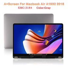 For Macbook Air 13.3" A1932 2018 EMC 3184 LCD Display Screen Assembly Space Gray
