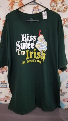 Disney Parks Kiss Smee Im Irish St Patricks Day Green T Shirt Sz 3XL Peter Pan