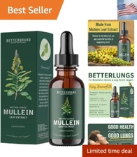 BetterLungs Mullein Leaf Extract - Support Lung Cleanse & Respiratory Functio...