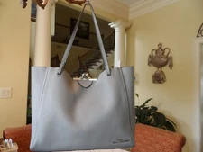 Marc jacobs "The Marc Jacobs" Gray Leather Tote