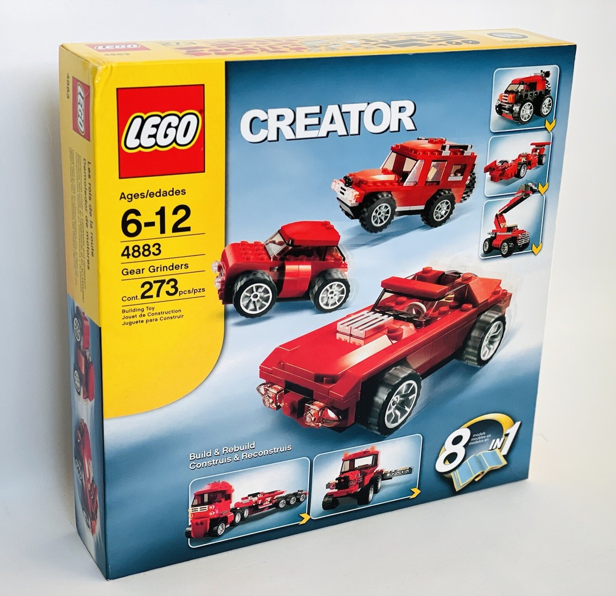 Lego 4883 Gear Grinders, 273 pcs 673419056816| eBay