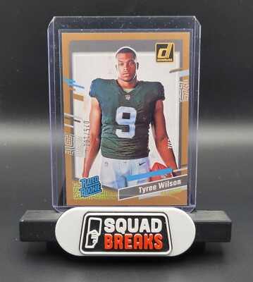 2023 Panini Donruss Tyree Wilson #3 Rookie Portrait Studio Series /100 Raiders