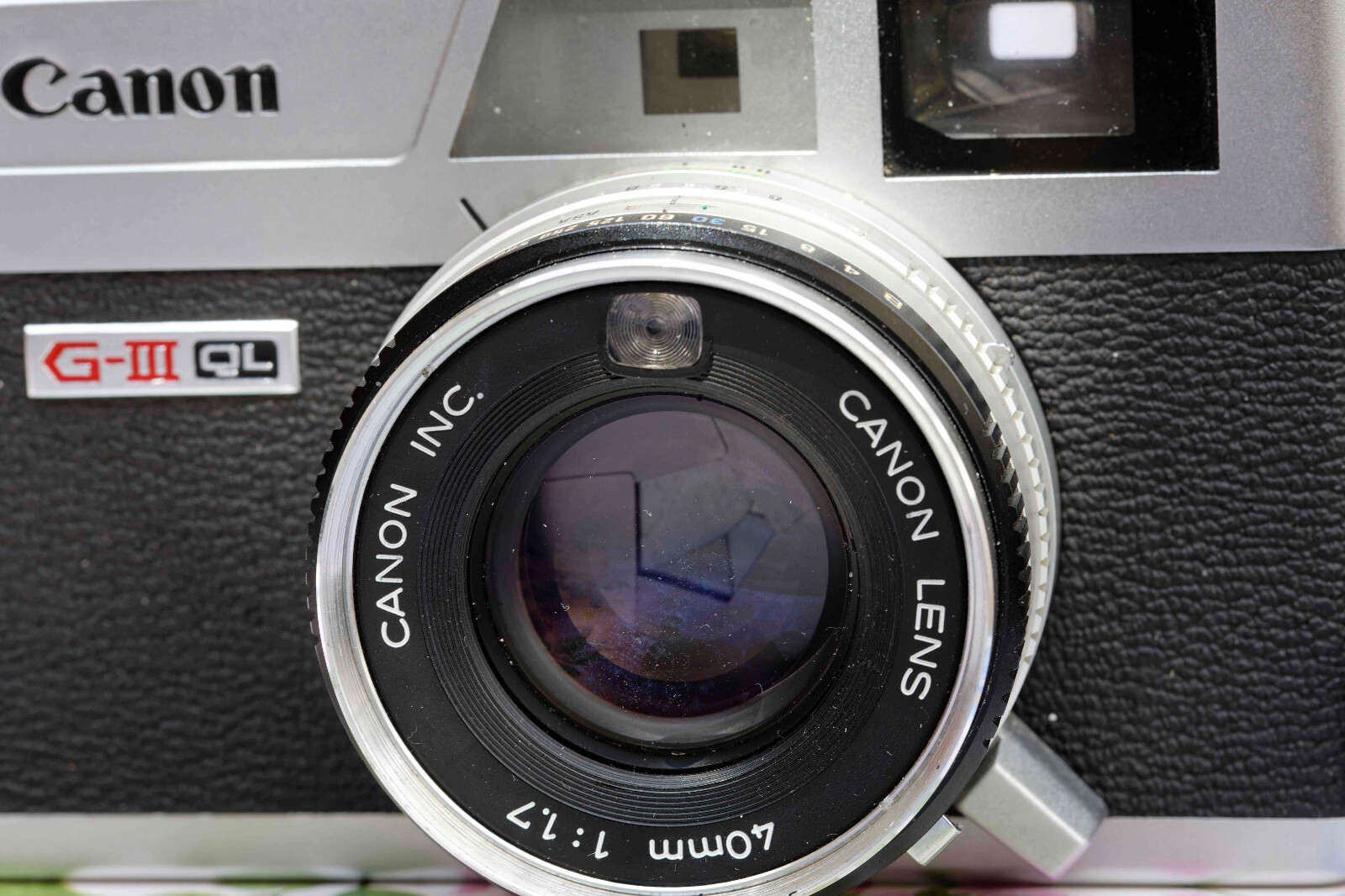 Canon QL17 GIII plus adapter from 48 to 49 and hood eBay