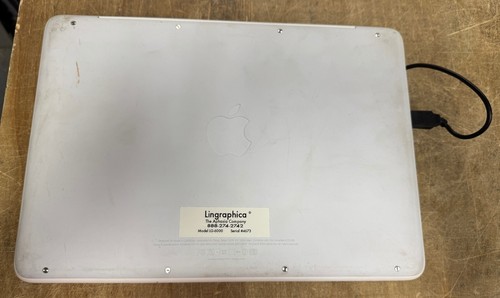 Lingraphica Model LG-6000 Touchscreen MacBook Unibody for Aphasia w/Case - Picture 5 of 7