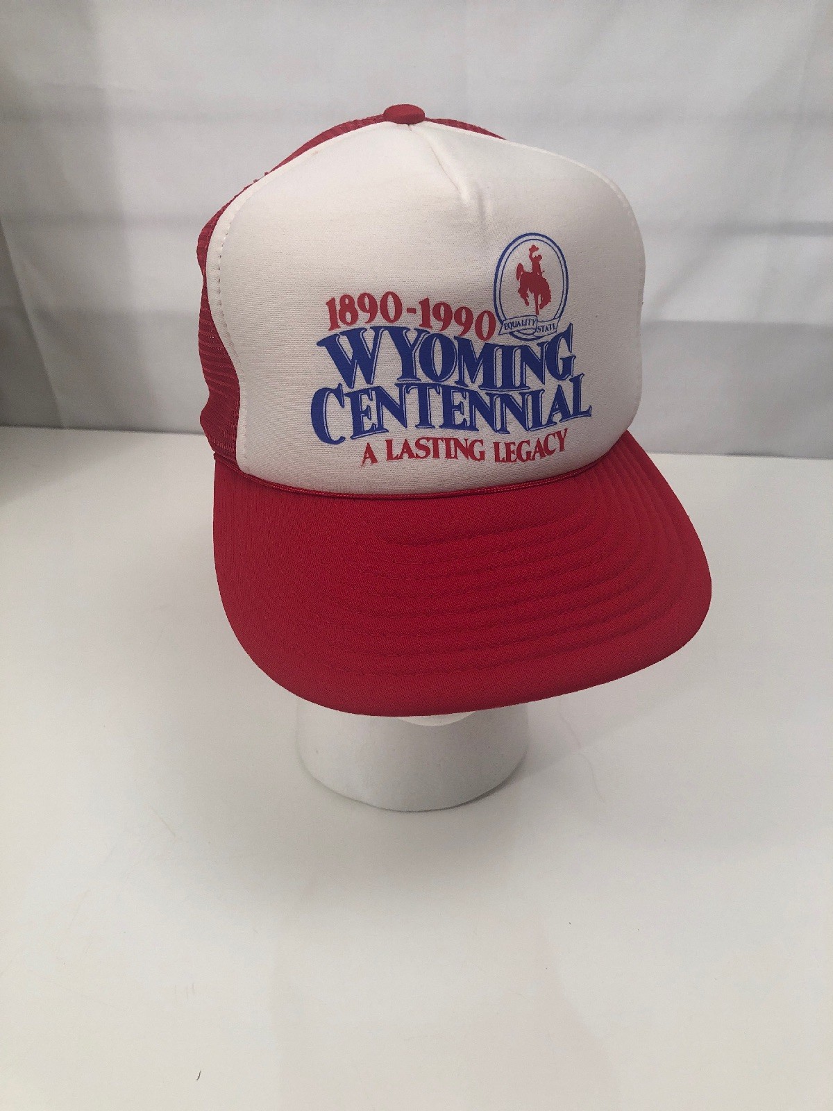 Casquette Trucker Vintage 1989 - Centenaire South Dakota (100 Ans) - Style Mesh Rétro - Neuf Sans étiquette