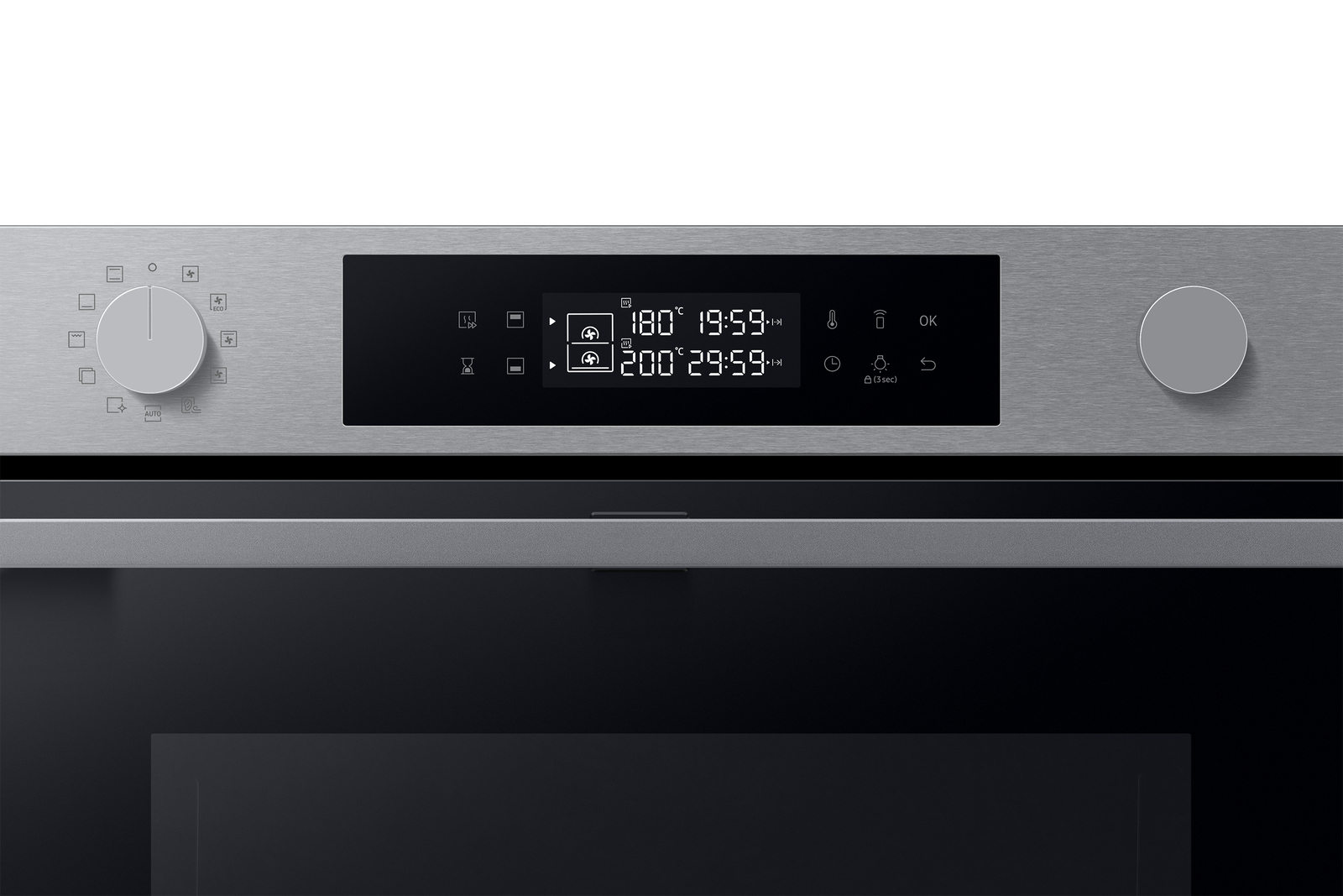 SAMSUNG NV7B45205AS/U4 Series 4 Smart Electric Oven with Dual Cook Flex