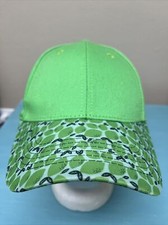 Bacardi Lime Green Baseball Hat Cap Promo Strapback Adjustable Bar Liquor