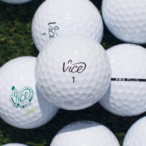 24 Vice Pro Plus Used Golf Balls Mint Quality 5A / AAAAA - FREE SHIPPING!
