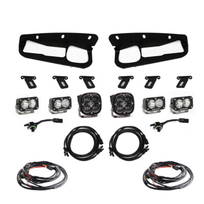 Baja Designs Toggle SAE Clear Fog Light Kit For 21+ Ford Bronco W/ Steel Bumper