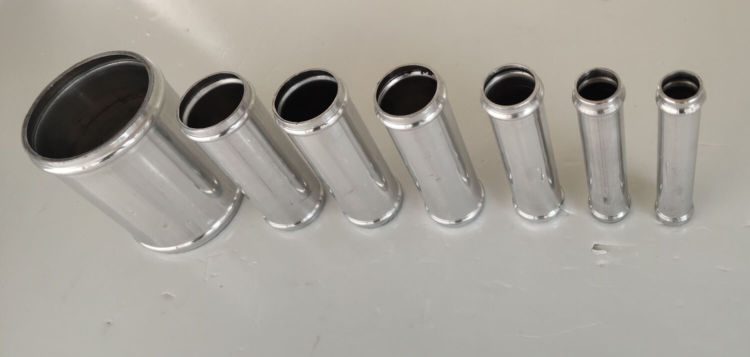 Aluminum Hose Joiners 100mm Connector Swaged Beaded Silicone Pipe eBay