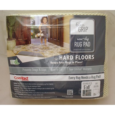 Eco Environmentally Friendly Cushioned Rug Pad Underlay for Hardwood Floors 5x8