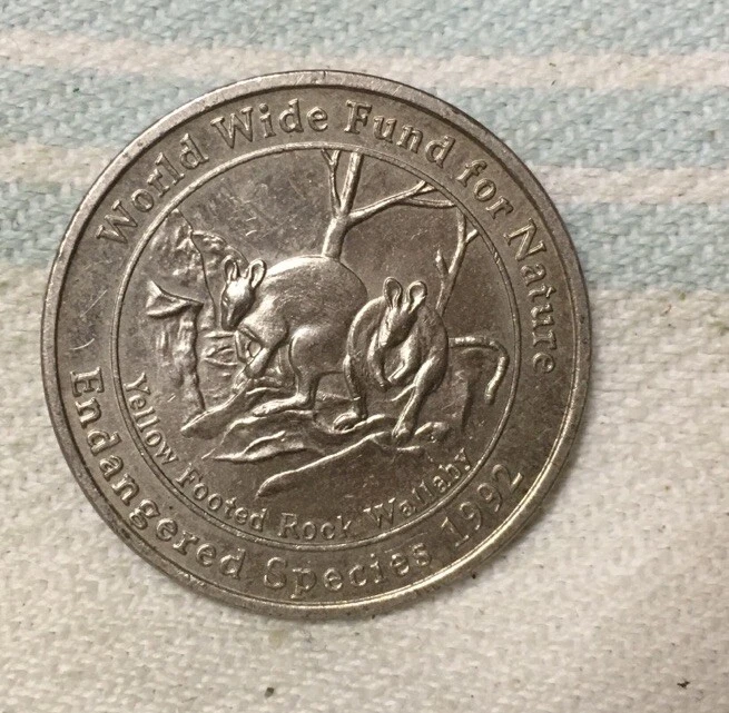 WOrld Wide Fund For Nature Rick Wallaby 175 Years First Bank westpak (110) - image 2 of 2