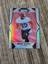 2017 Panini Prizm DAVID NJOKU Silver Prizm Cleveland Browns Rookie Rc #201