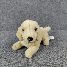 Dog Plush Puppy Labrador Golden Retriever Realistic Lifelike Stuffed Animal Toy