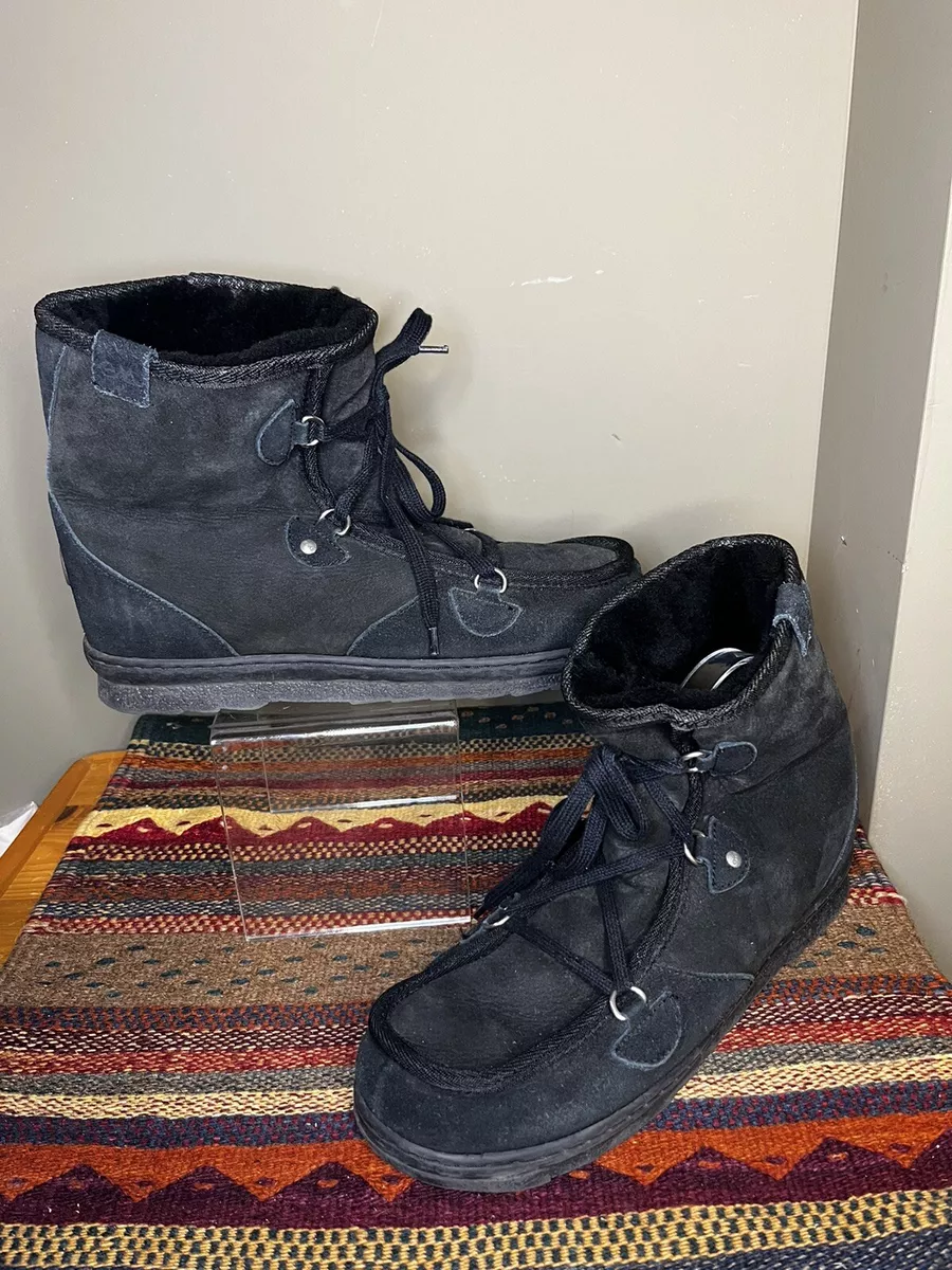 Mens hotsell sheepskin boots