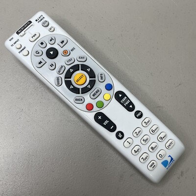 DirecTV RC64 Universal TV Satellite Receiver Remote Control 2982RC1-0