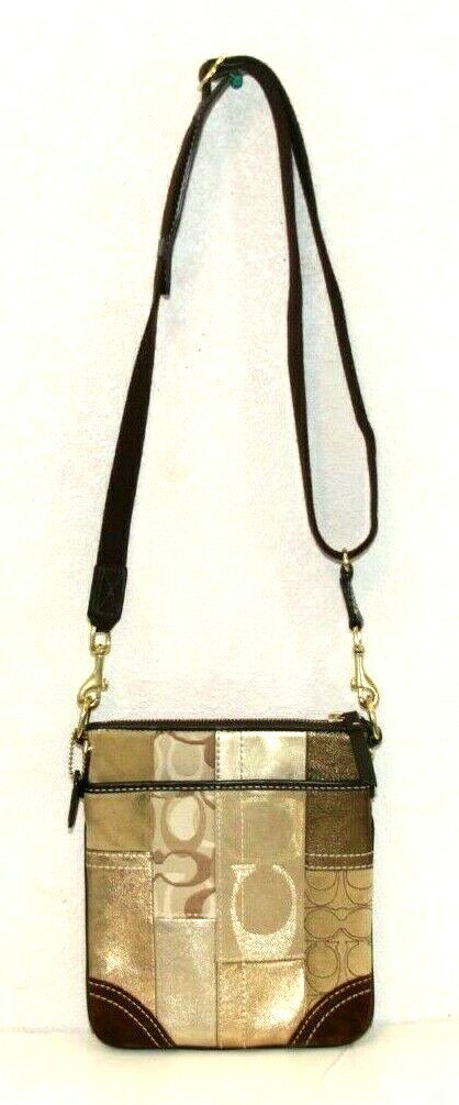 Coach Patchwork Swingpack Messenger Cross Body Ha… - image 3