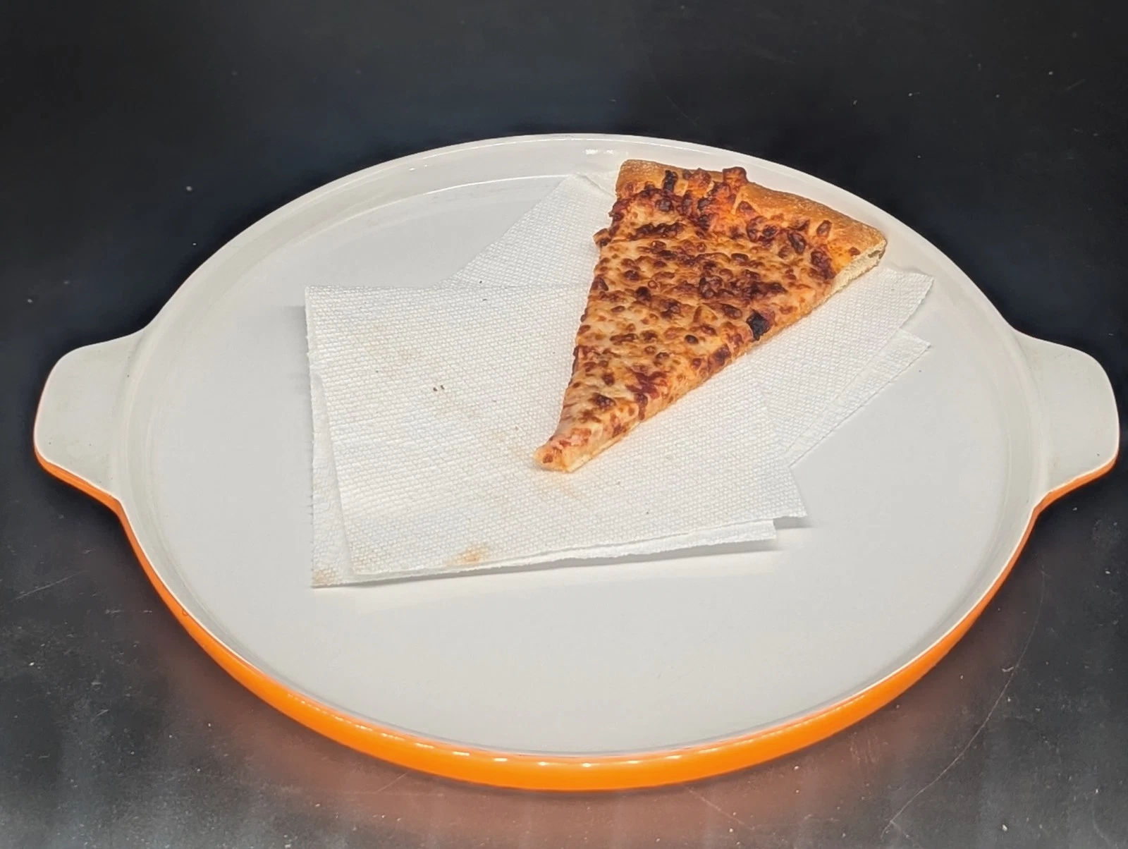 Mario Batali Dansk Stoneware Pizza Pan Orange 12" Diameter - Pizza not included