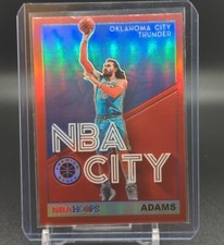 Steven Adams 2019-20 Panini NBA Hoops Premium Stock NBA City Red Prizm #3