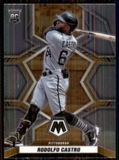 2022 Mosaic RC #258 Rodolfo Castro Rookie Pittsburgh Pirates