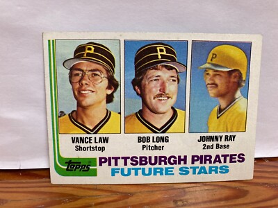 Pittsburgh Pirates Future Stars Johhny Ray 1982 Topps Baseball Rookie Card