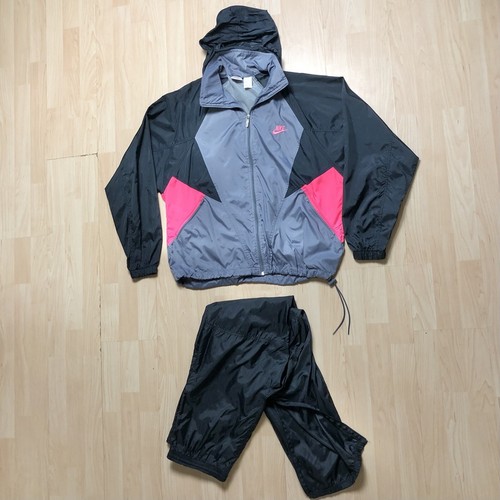 Tag Windbreaker Jacket Set Pants Womens 