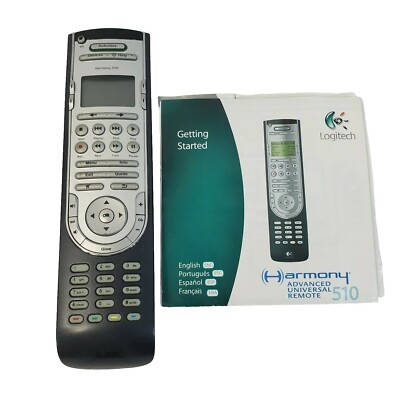 Logitech Harmony 510 Advanced Universal Remote Control With Manual
