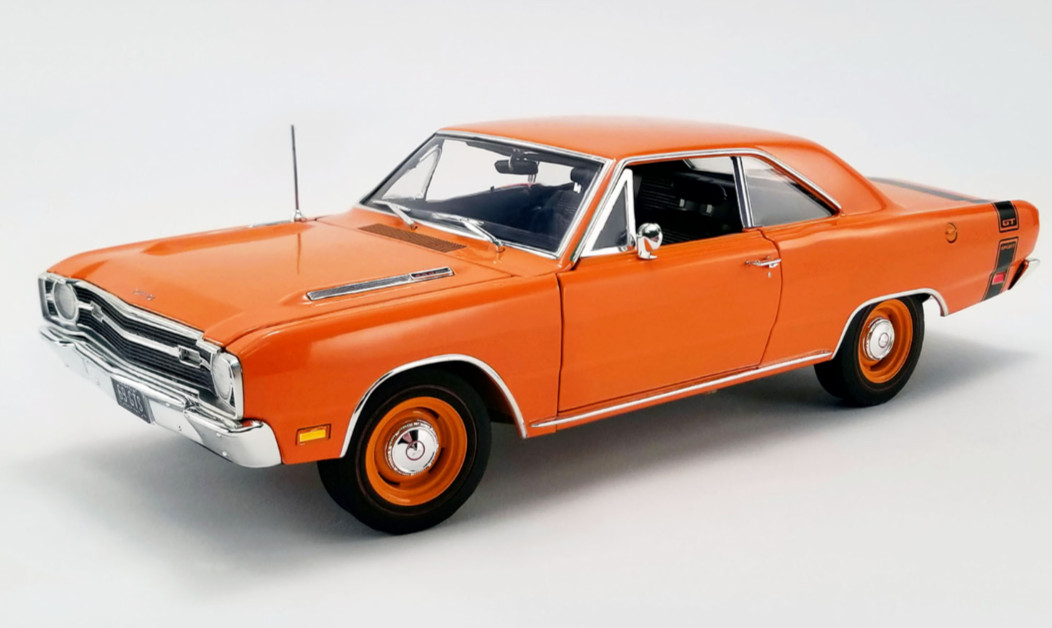 Cadeau collectionneur ACME 1/18 Dodge Dart GTS 440 voiture miniature 1969 en boîte