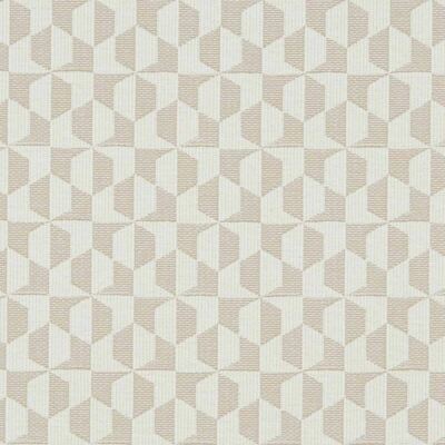 Clarke & Clarke Geometric Weave Uphol Fabric- Galileo / Ivory 13 yds F1128/03