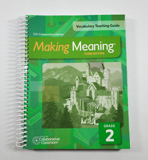 Grade 2 Making Meaning Vocabulary Teaching Gu...