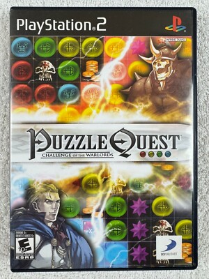 Puzzle Quest: Challenge of the Warlords - Sony PlayStation 2 - Komplett - NTSC