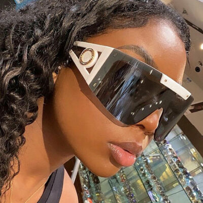 Lentes De Sol Gafas De Moda Para Hujeres Grande Nuevo Moderno Glasses Female New