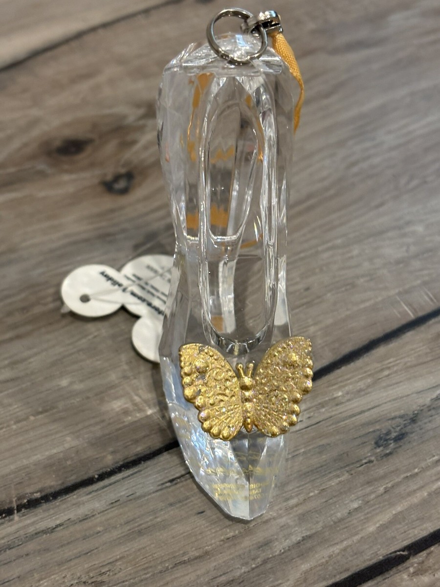 Disney Store Cinderella Live Action Butterfly Glass Slipper Shoe