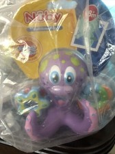 Nuby Octopus Hoopla Bathtime Fun Toys, Purple. Free Shoping