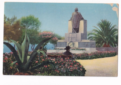 SAN REMO, Italien um 1910: Mon. a. G. Garibaldi, GARIBALDI - DENKMAL, farb. KART