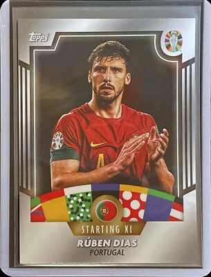 Ruben Dias - 2024 Topps EURO x Jose Mourinho - Starting XI