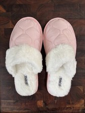 NEW Pink- Women's - Born Quilted Faux Shearling Slipper