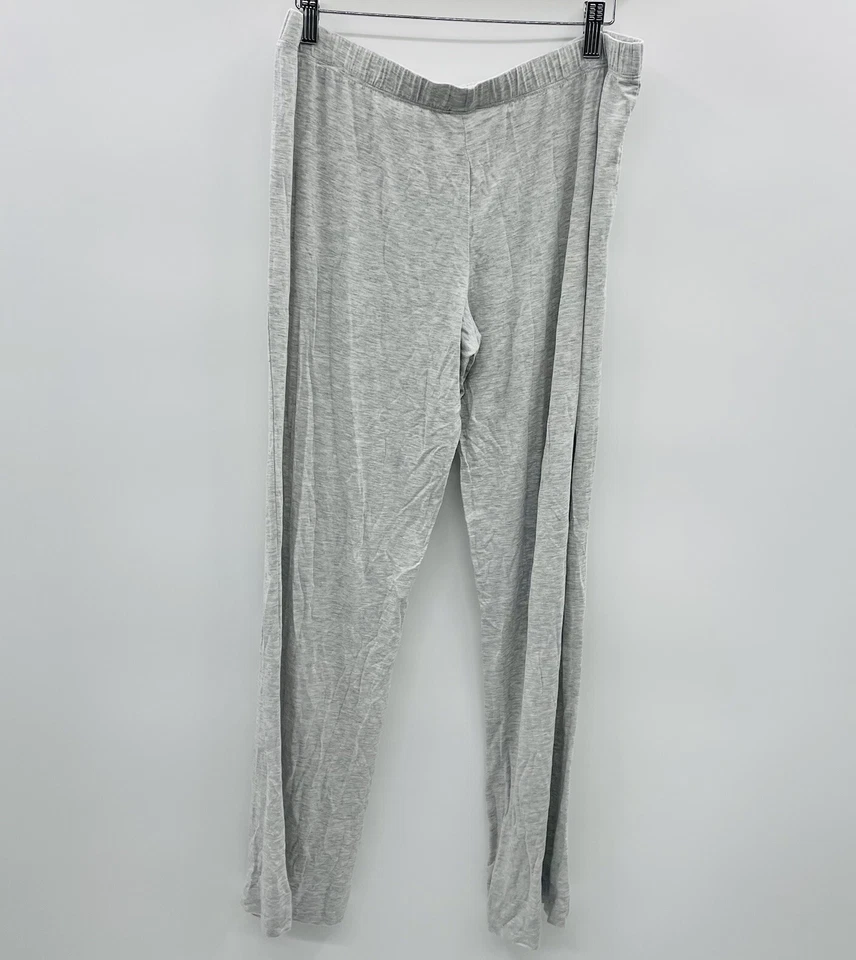 Shimera Womens Size Medium Modal Blend Stretch Pull On Pajama Pants Light Gray - Image 3 of 4