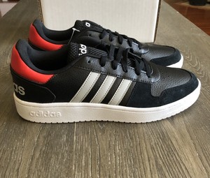 adidas hoops 2.0 low black