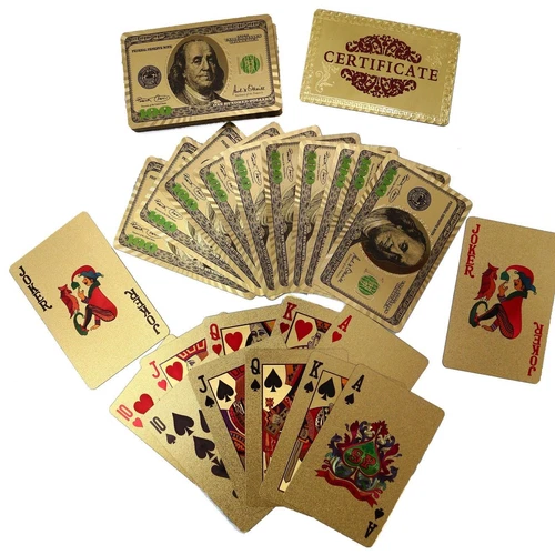 24K金扑克牌镀红木盒真品证书新品 - 第 5 张/共 12 张