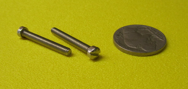 Hillman #5-40 x 1-1/4-in Slotted-Drive Machine Screws (30-Count) in the Hillman #5-40 x 1-1/4-in Slotted-Drive Machine Screws (30-Count) in the