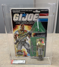 G.I. Joe 1986 Roadblock Graded AFA 75 EX  NM
