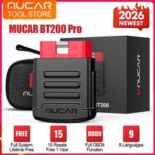 MUCAR BT200 Pro + Bluetooth 4.2 OBD2 Car Diag...