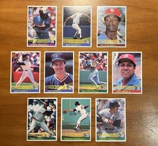 1984 Donruss Stars & HOFers Lot of 9 NM NM+ NM-MT MINT *See Description*