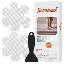 Secopad 24PCS Original Bathtub Stickers Non-Slip, Safety Shower Treads Clear