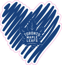 Toronto Maple Leafs Sticker – NHL Hockey Logo Decal Spor Laptop Vinyl - [048]