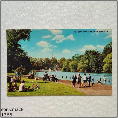 Kensington Gardens London Postcard (P1366)