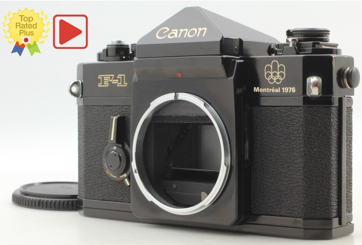 [Almost MINT] Canon F-1 Montreal 1976 Olympic 35mm SLR Film Camera From JAPAN
